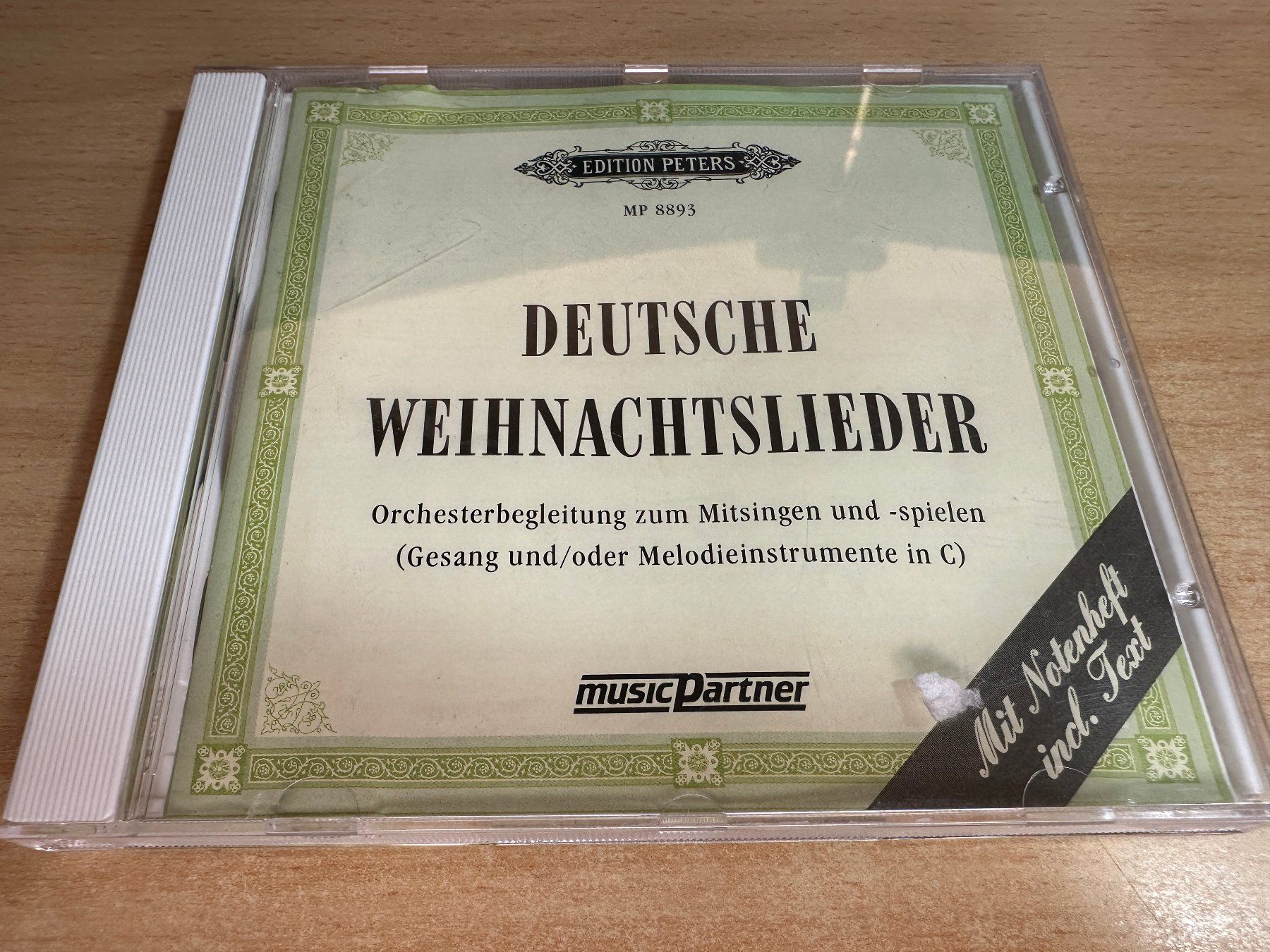 CDs: H1 Deutsche Weihnachtslieder zum mitsingen – Gebraucht aus Rikon im Tösstal von Alpenmutz