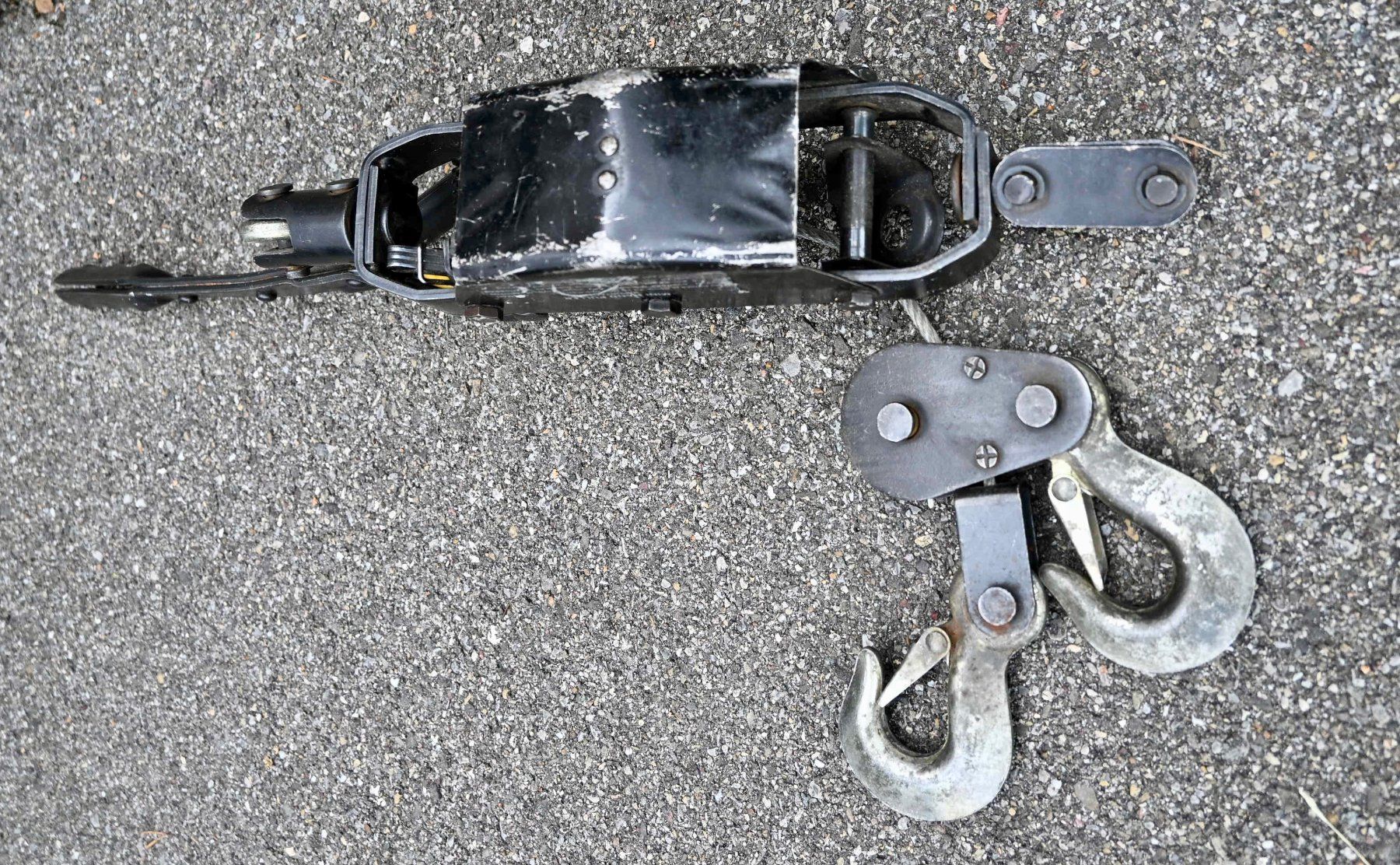 Altro per stoccaggio & trasporto: kompakter Handseilzug / Seilzug-Ratschenzug MINI HAND PULLER – Usato da Pfaffhausen venduto da mono_rec 9