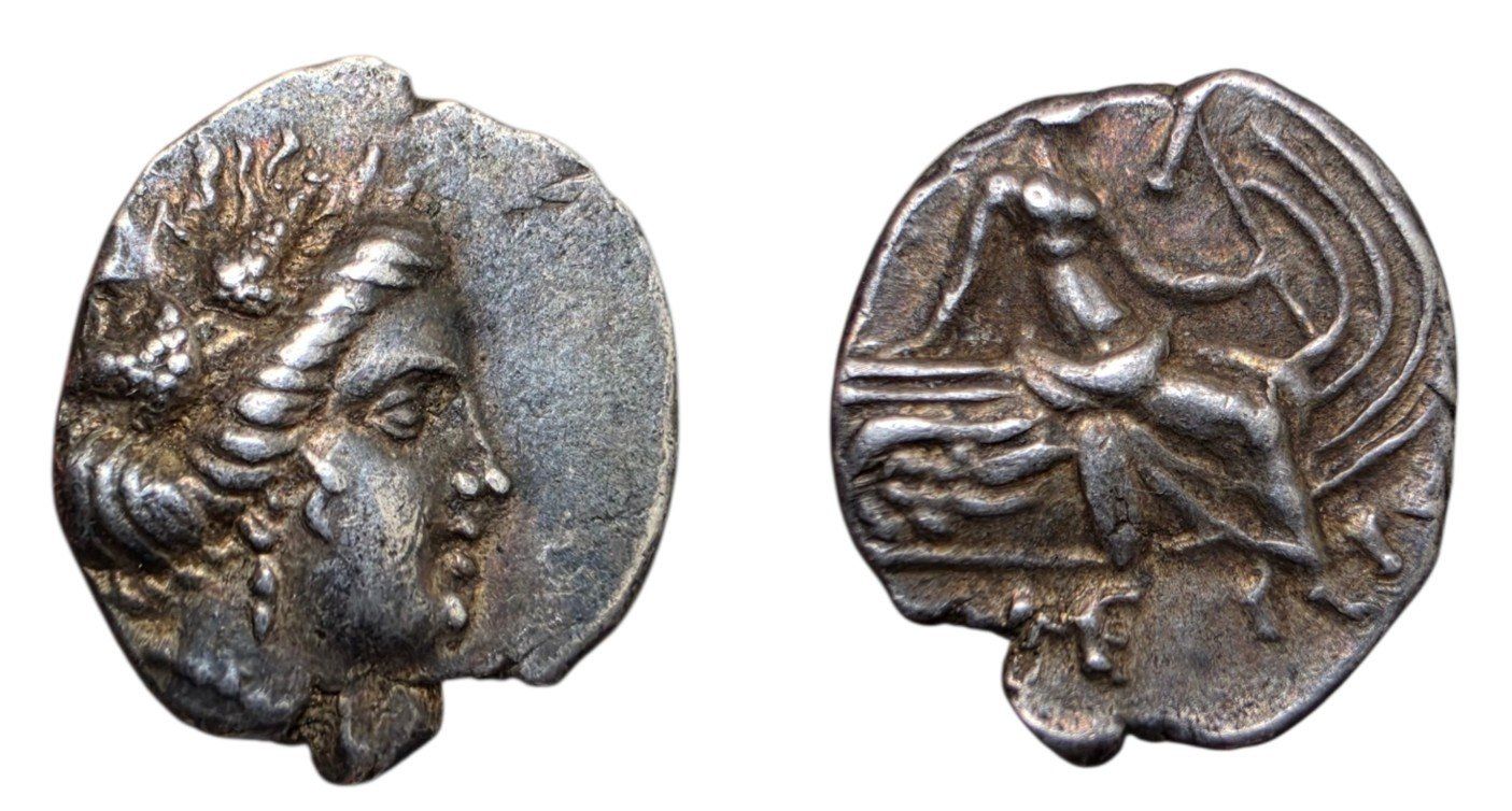 Alle Münzen: Eubée / Histaia Tetrobole, 300-200 BC. – Gebraucht aus Genève von Numis-Magna