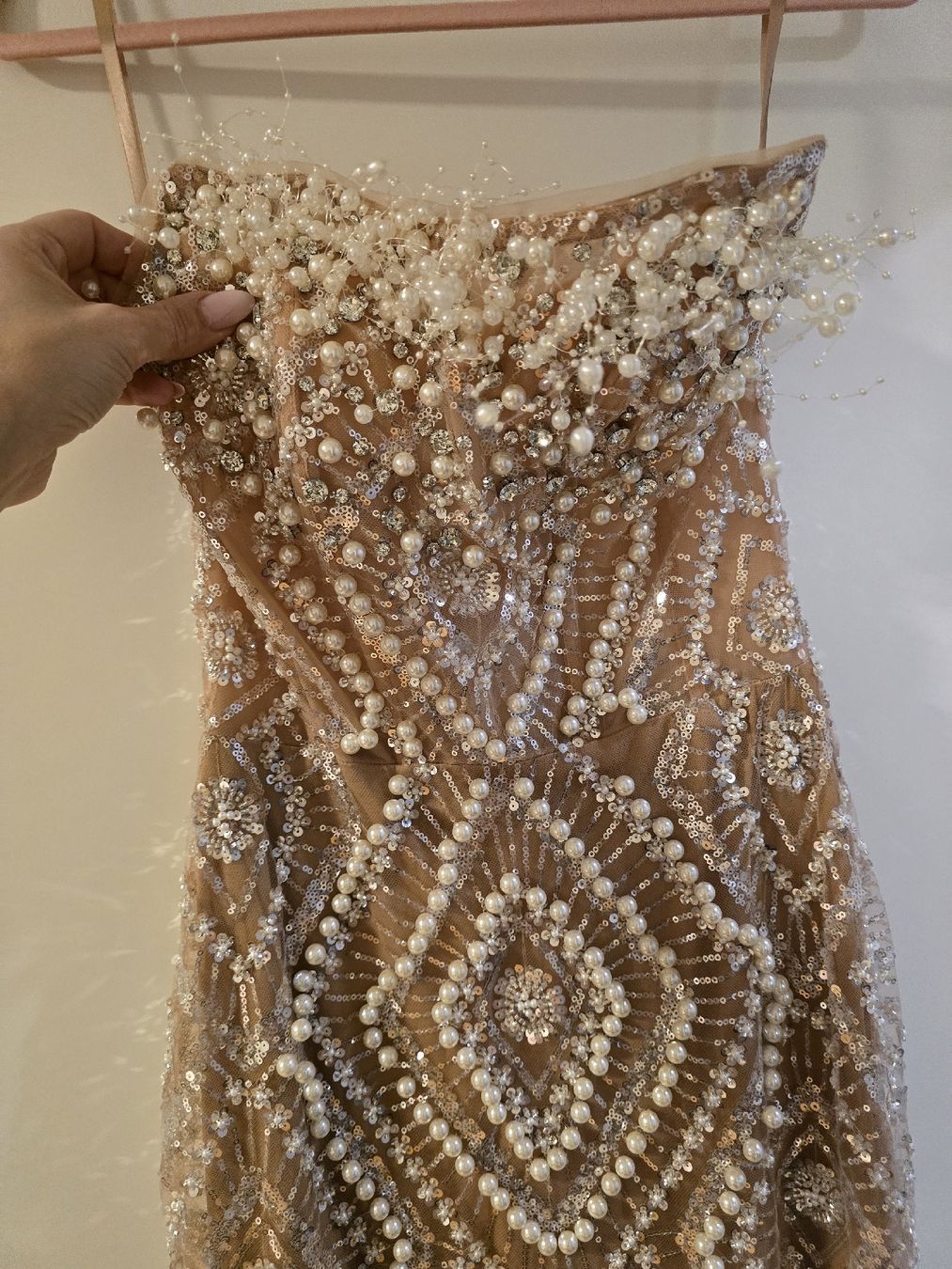 Vestiti: Traumhaftes, perlenbesetztes Abendkleid - Grösse XS – Nuovo e nell'imballaggio originale da Tobel venduto da swisscap243 4