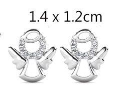 Swarovski Catenine: Set  Engel Ohrringe/Kette  mit Swarovski Elements – Nuovo e nell'imballaggio originale da Bottenwil venduto da anh_5brz 2