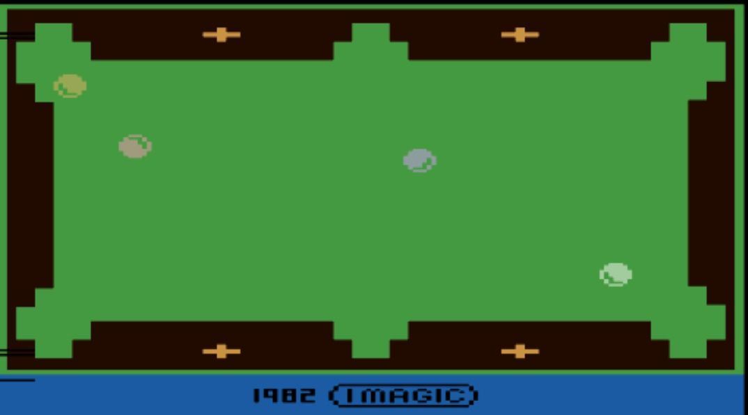 Atari Giochi: Billard für atari 2600 – Usato da Kestenholz venduto da Matti_10 2