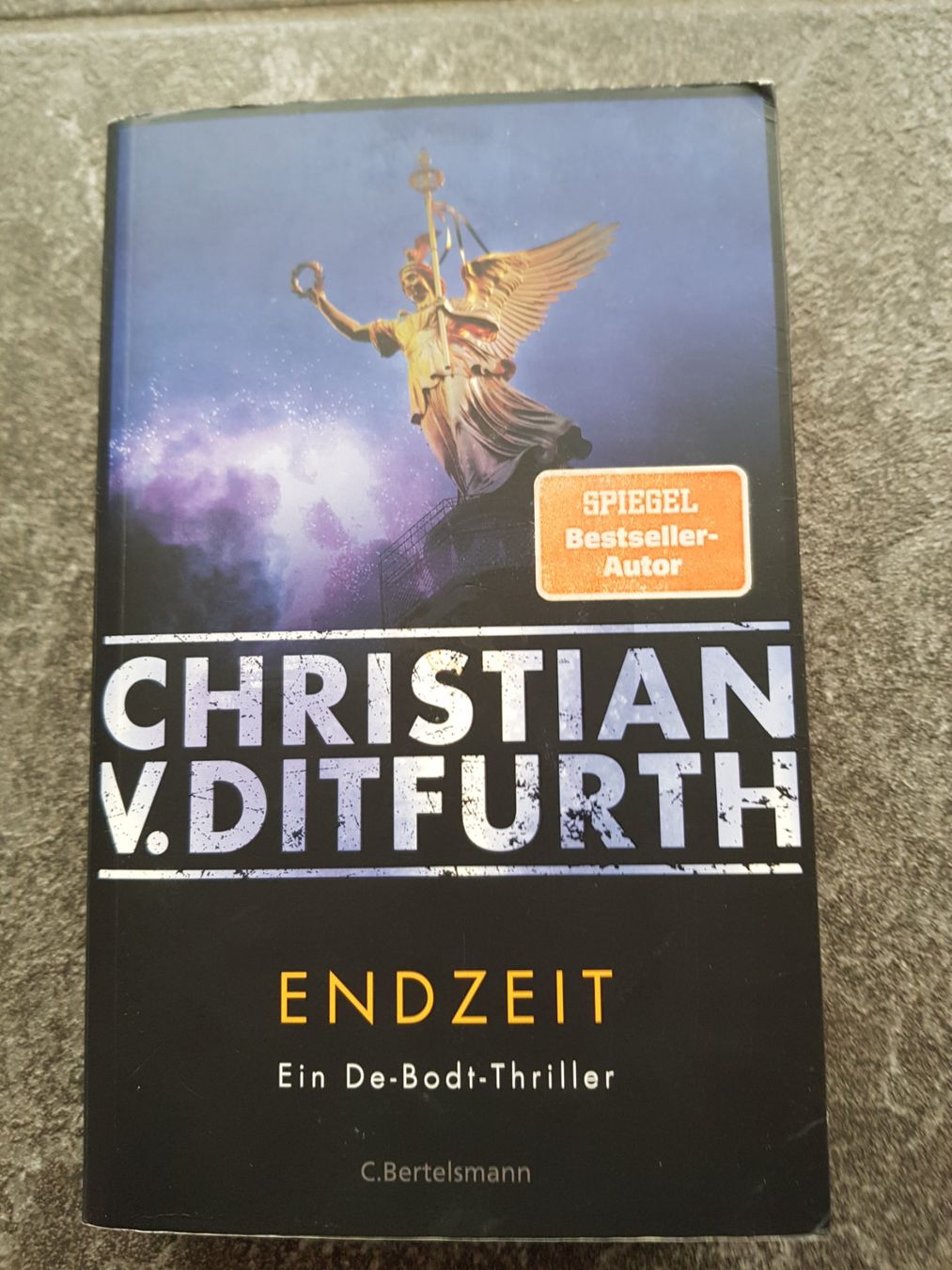 Libri: ENDZEIT / Christian V.Ditfurth / Ein de-Bodt-Thriller – Usato da Dietikon venduto da marconi07