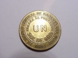 PERU (UN SOL DE ORO) 1961