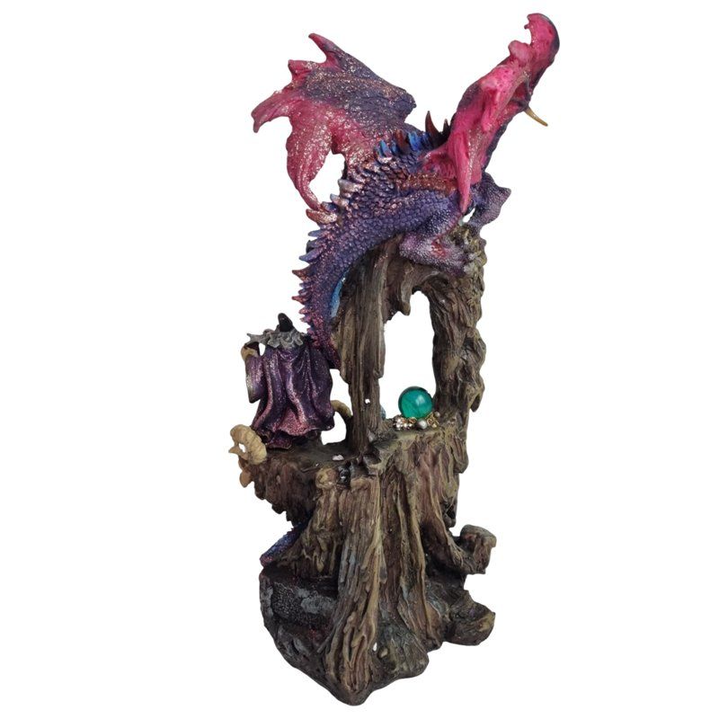 Figurines: ELEGATE Drache mit Zauberer | 35 x 16 cm – D'occasion à Wangen b. Olten par Restwert_Wangen 5
