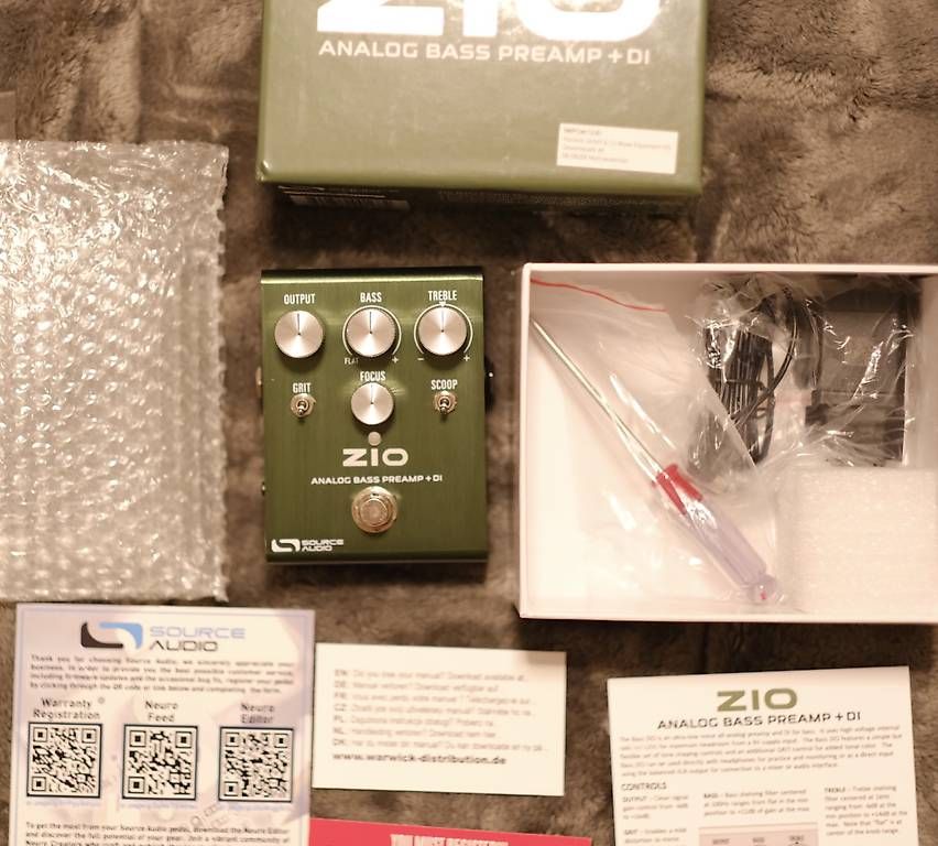 Musikinstrumente: Source Audio ZIO Analog Bass Preamp + DI – Gebraucht aus Fribourg von Helcarauco 1