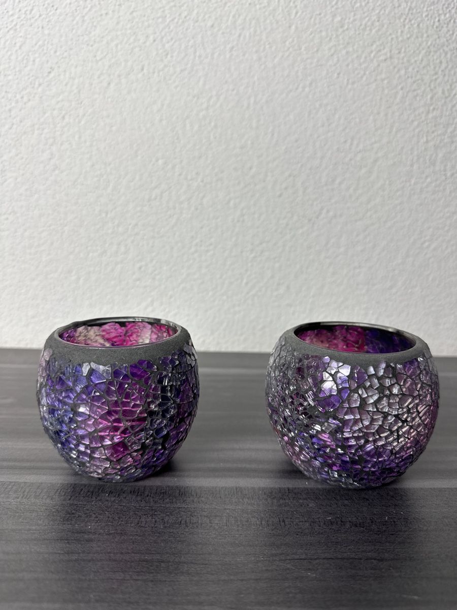 Portacandele: Mosaik Windlicht Glas – Usato da Aarburg venduto da Tonija