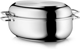 Bräter Deckel backofengeeignet 8 5l Induktion Cromargan