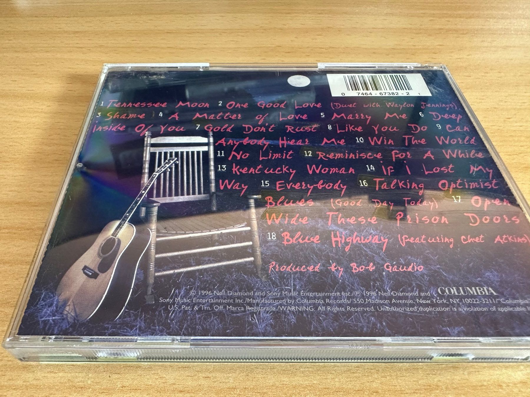 CDs: Neil Diamond – Tennessee Moon – Gebraucht aus Rikon im Tösstal von Alpenmutz 1