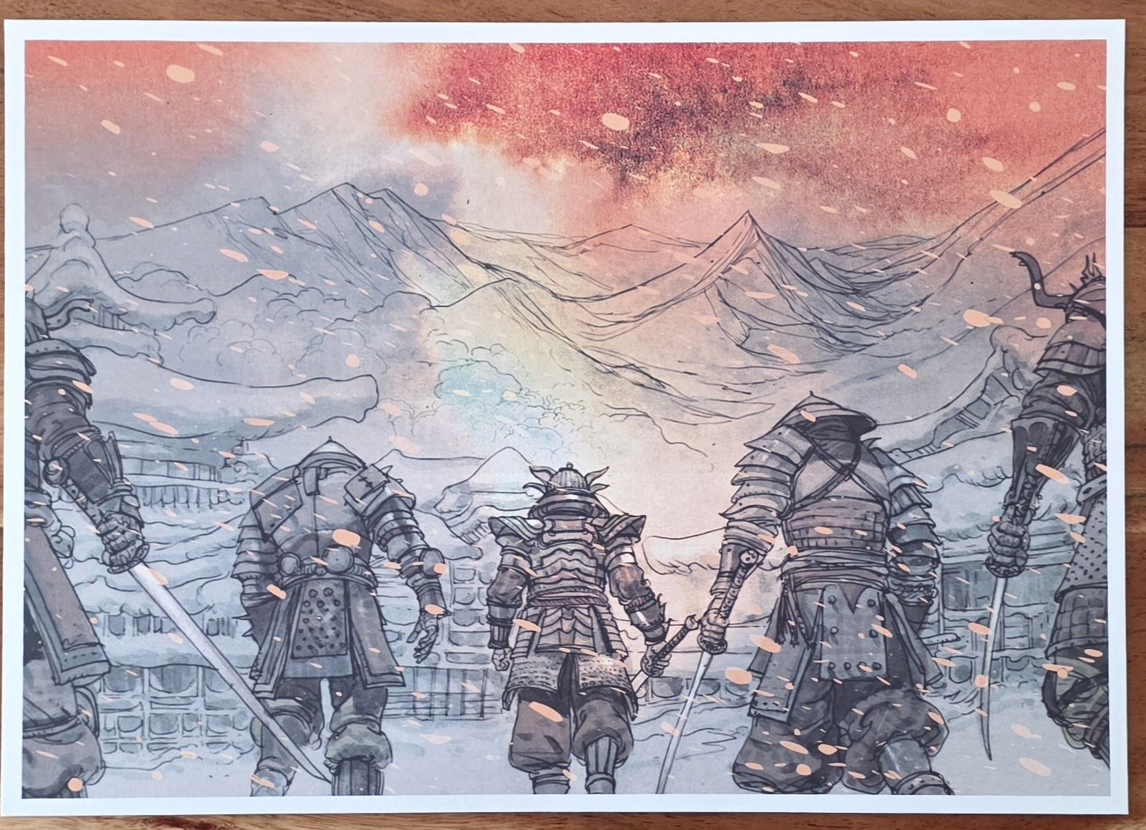 Fumetti: Ex-Libris Neige de sang  21X29 CM – Nuovo (secondo la descrizione) da Dorénaz venduto da DaWiiD