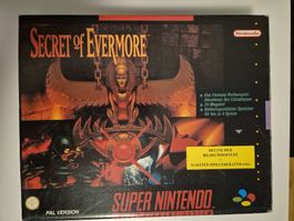 Secret of Evermore (SNES) - OVP mit Modul