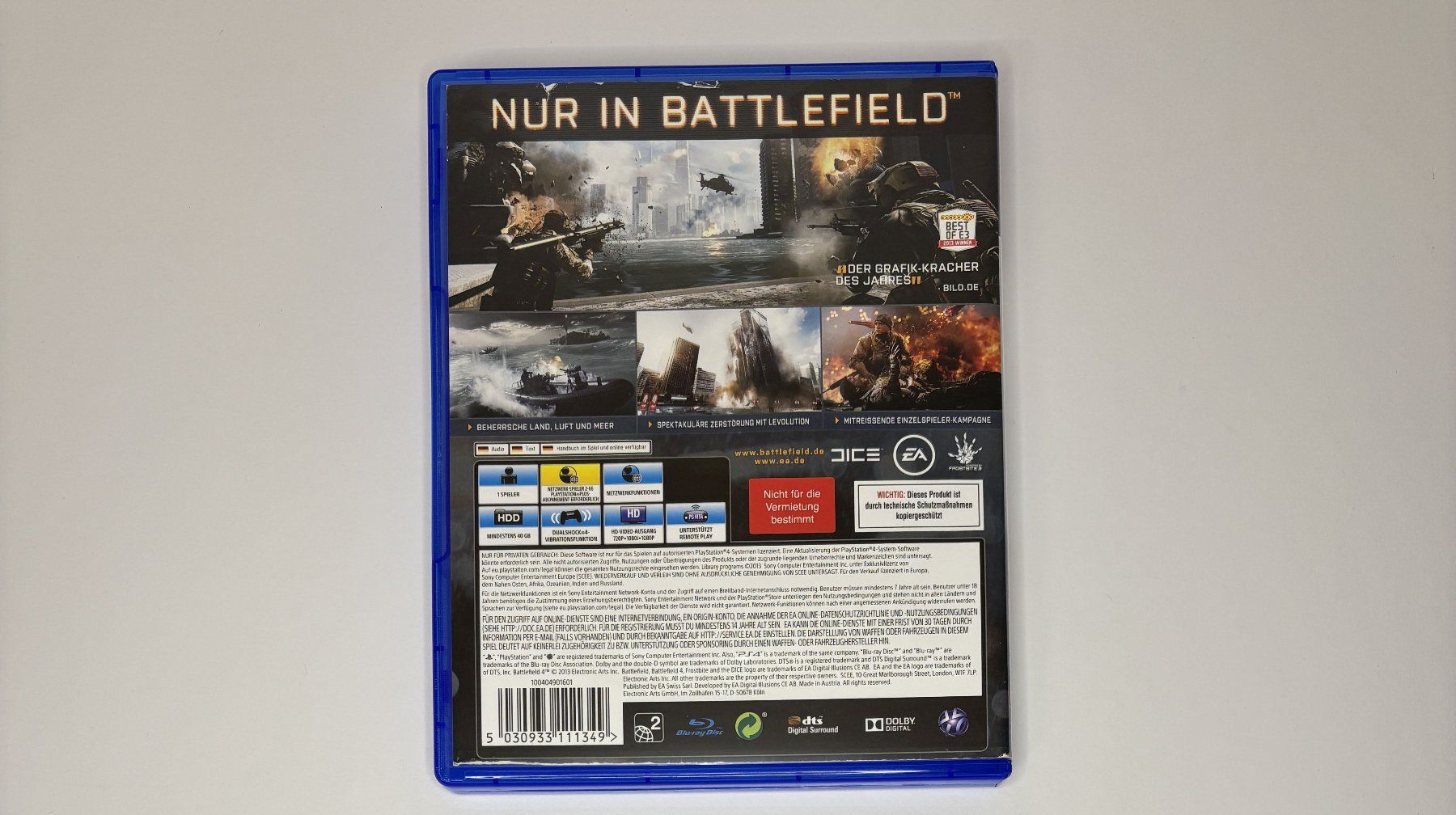 Giochi: PS4 - Battlefield 4 – Usato da Allschwil venduto da Bullach 2