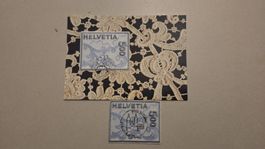 2000 FDC Maximumkarte und Vollstempel Stickerei Marke 