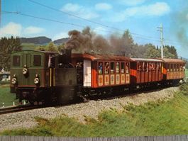 Dampfzug der Appenzeller Bahn AB