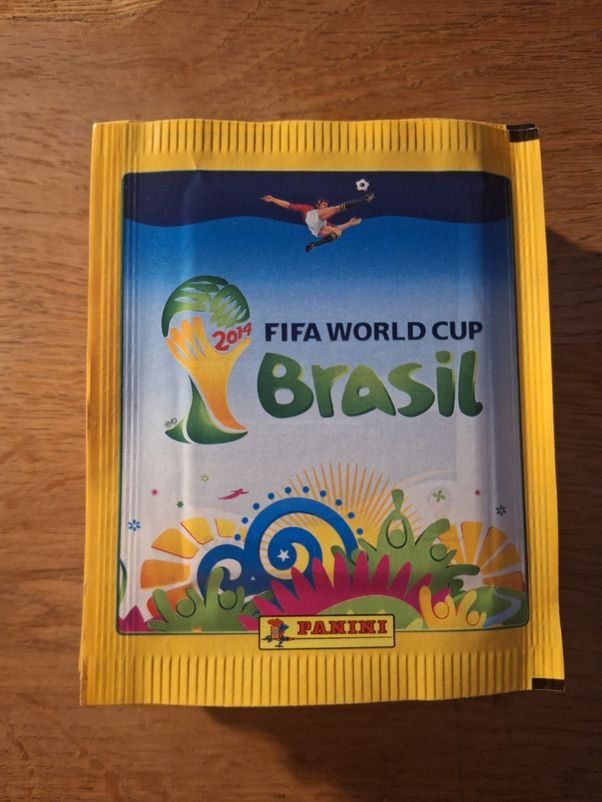 Panini Carte collezionabili: Panini WM 2014 / Originalverpackte Tüten – Nuovo (secondo la descrizione) da Horw venduto da Zemmerli