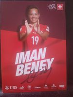 Iman Beney - handsignierte SFV Karte - ⚽🏆