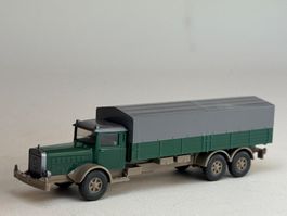 VE1- Wiking Mercedes L 10000 Pritsche patinagrün