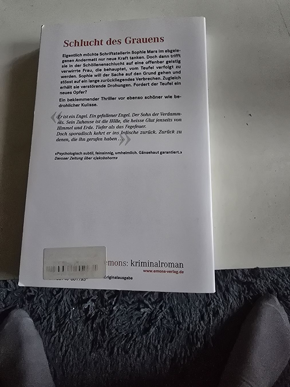 Bücher: Krimi: Der Teufel von Uri - Götschi – Gebraucht aus Oberbüren von Elk2025 1
