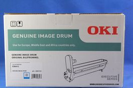 Original Oki ES6412, Oki ES6412dn cyan Drum, 46507315