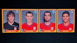 Panini South Africa 2010 (Swiss Edition) - Lot Serbie