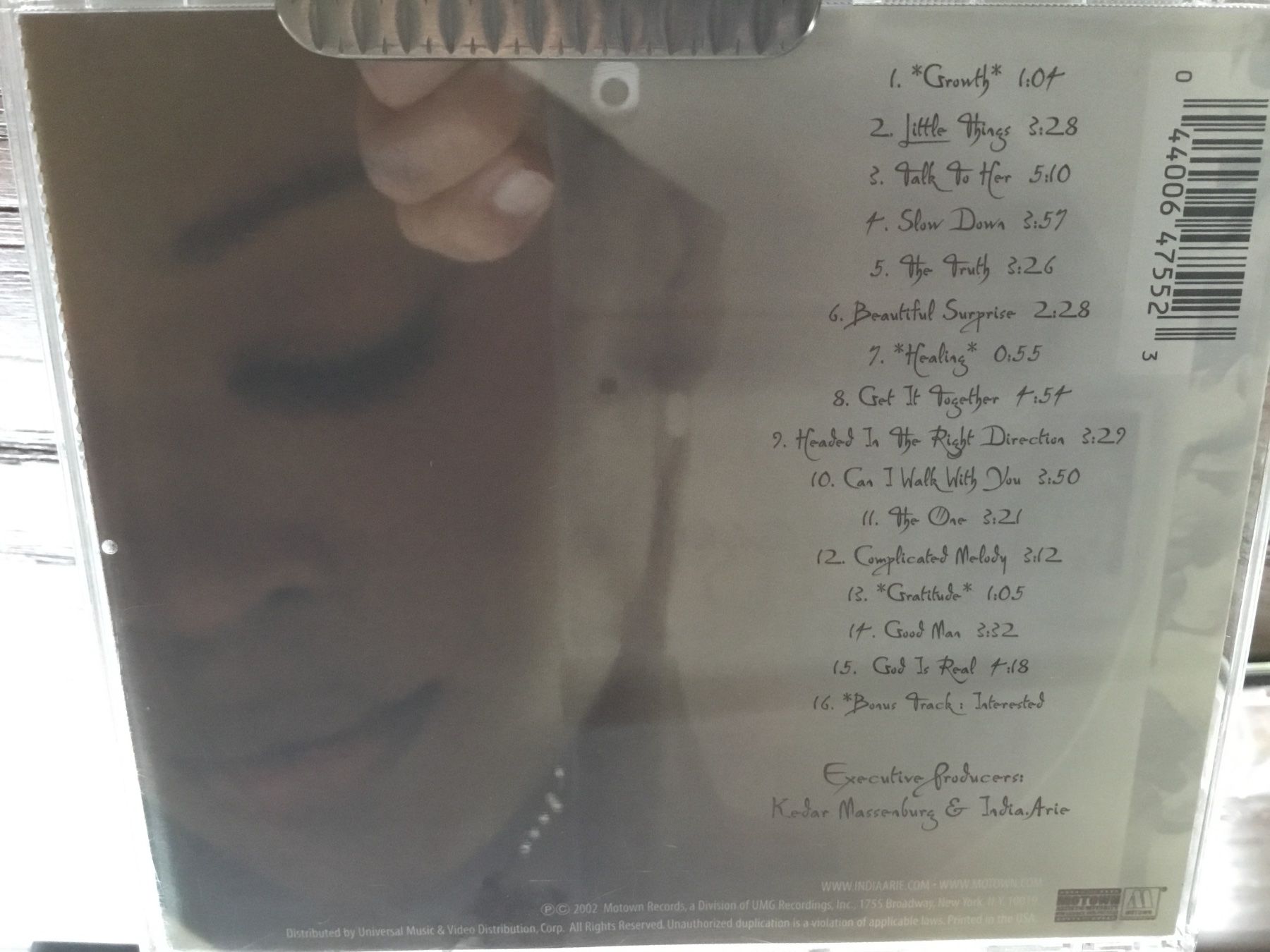 CD: India.Arie - Voyage to India CD – Usato da Thierachern venduto da sweden08 1