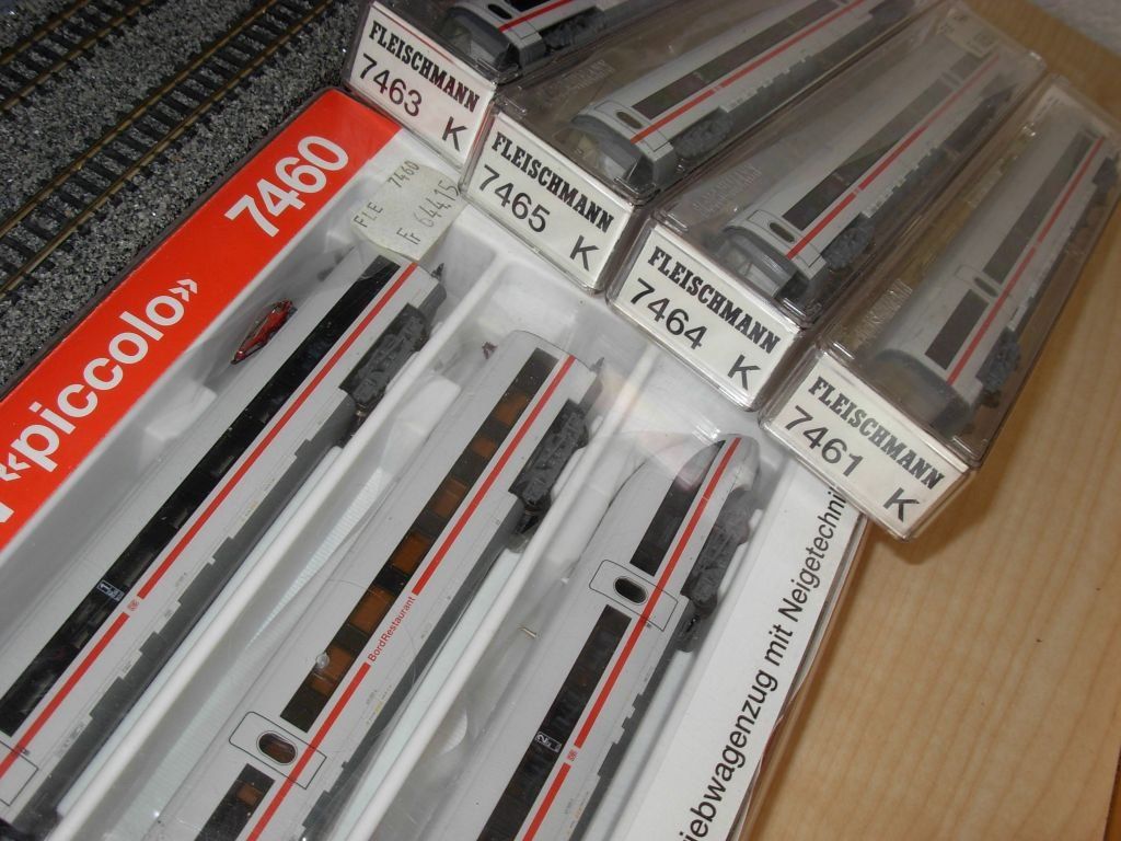 Fleischmann Modelleisenbahnen: N: DB ICE-T 7-teilig analog – Neu (gemäss Beschreibung) aus Oberrieden von Hobbyschiff 2