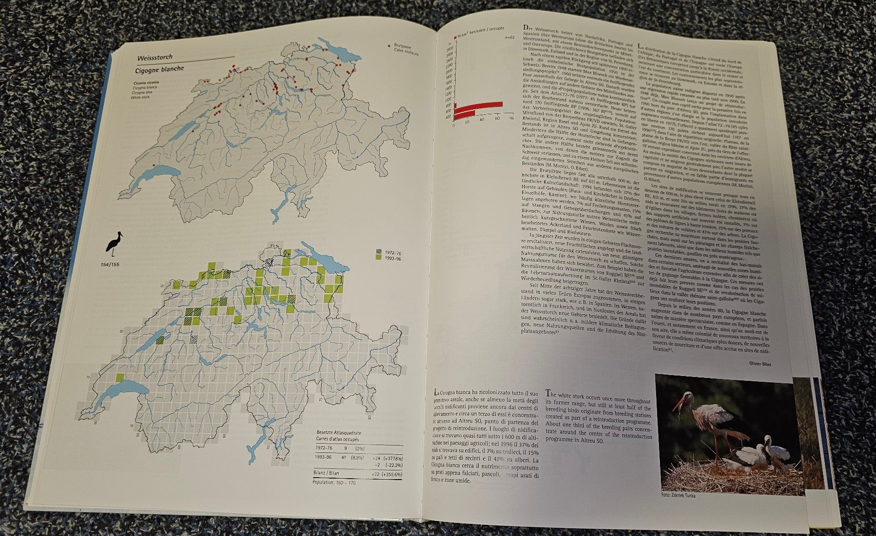 Libri: Schweizer Brutvogelatlas 1993-96 - Selten / Vogelwarte – Nuovo (secondo la descrizione) da Witterswil venduto da Regus 1