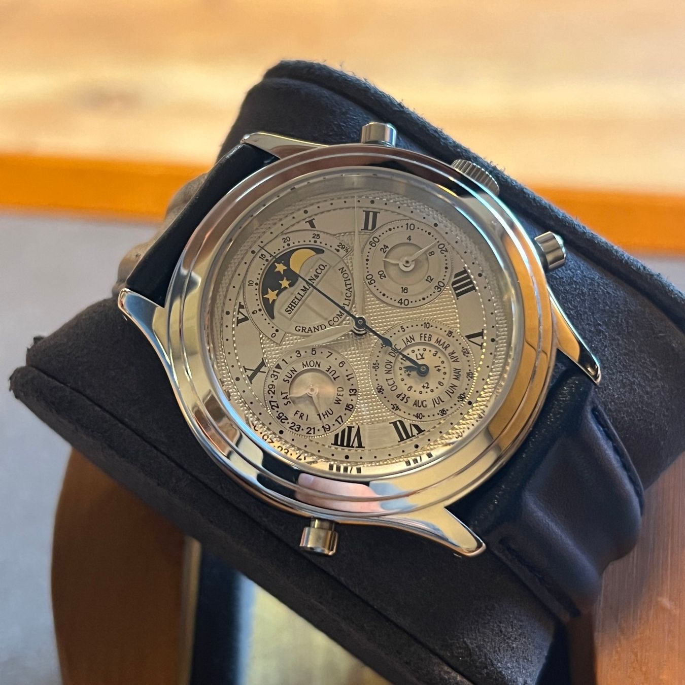 Orologi: Shellman Grand Complication Classique Quartz 6771-H32167TA – Usato da Carouge GE venduto da Watchaser 7