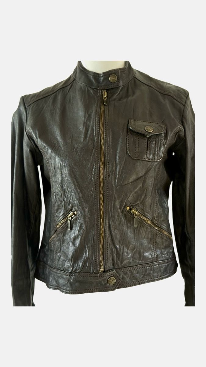 Morgan Giacche: Morgan Lederjacke, Top Zustand, Grösse 38 – Usato da Stettlen venduto da Beauty-19 1