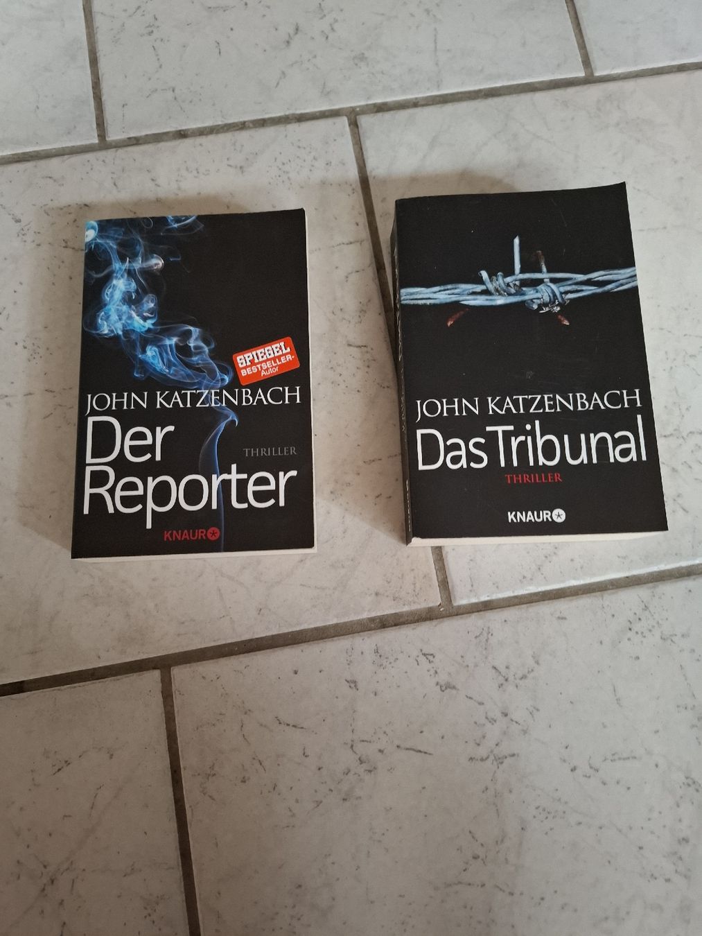 Libri: John Katzenbach: Der Reporter,  Das Tribunal  – Usato da Rafz venduto da Isidorro1