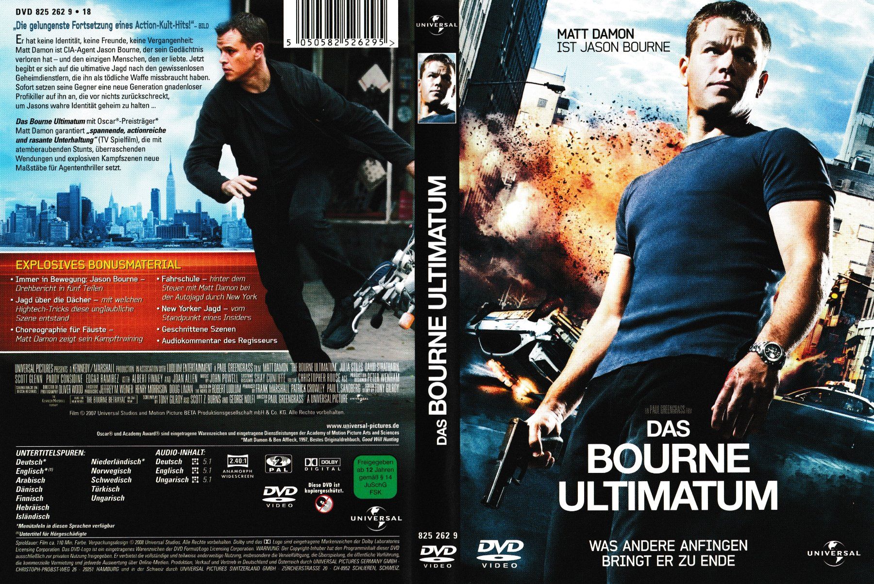 Tutti i DVDs: DVD - Das Bourne Ultimatum – Usato da Langnau am Albis venduto da MediaRescuerKeLoX