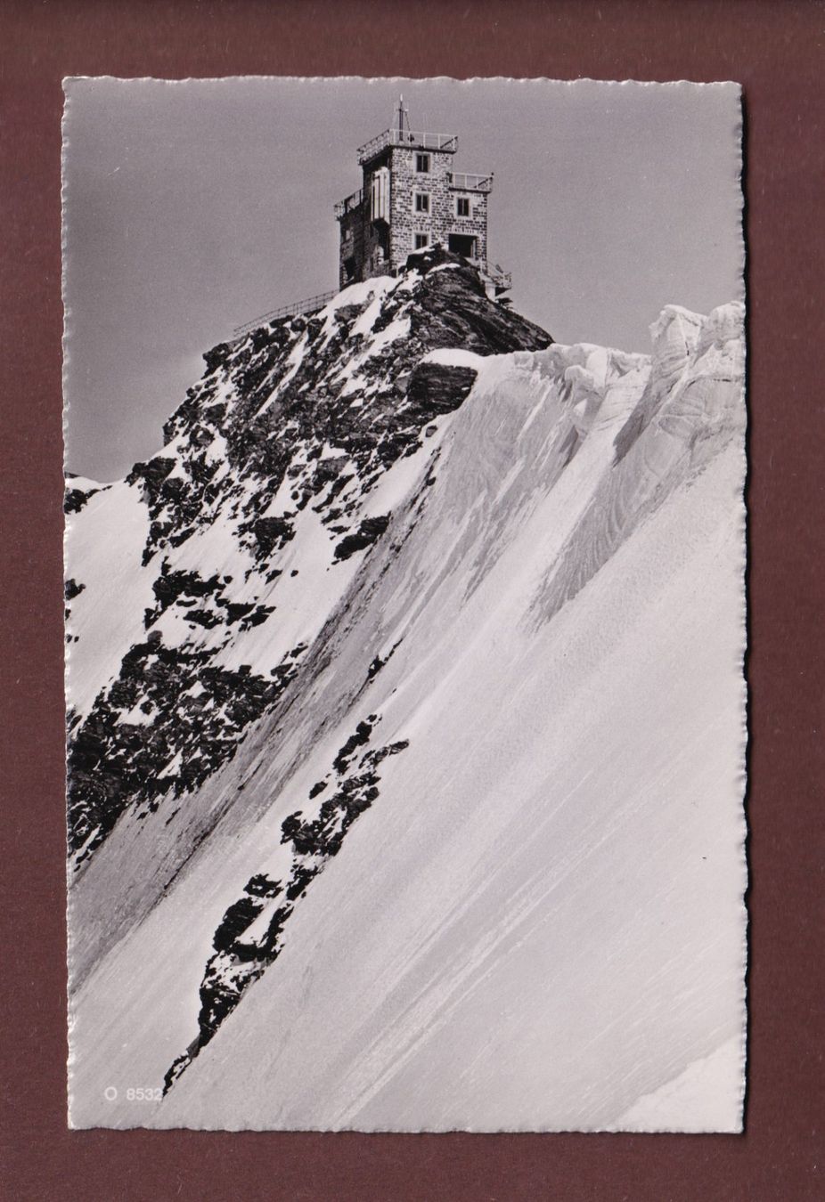 Cartoline postali: JUNGFRAUJOCH - Meteorol. Station – Usato da Pully venduto da nicecards-shop