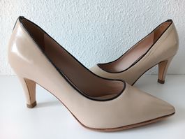 AU MILLE PIEDS Chaussures en cuir / Leder Schuhe N° 35