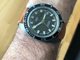 Vintage Diver Gamma 200 Meter Edelstahl