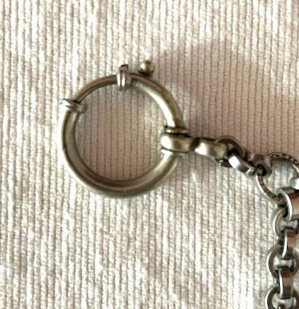Altri accessori per orologi: 2 bunt emaillierte Schweizer-Uhrenketten – Usato da St. Niklausen LU venduto da Seepferd11 4