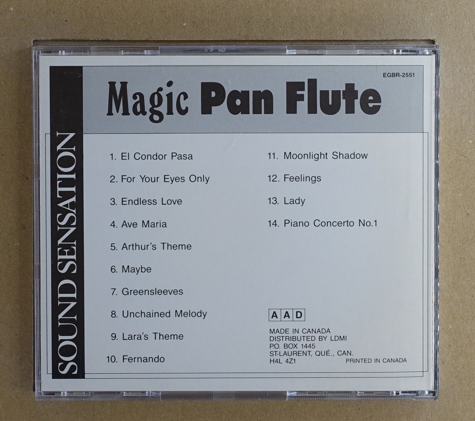 CD: Magic Pan Flute - T4 – Usato da Sessa venduto da discoverymedia 1
