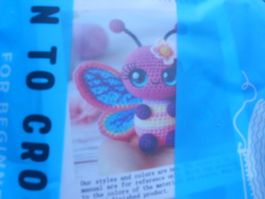 Bastelpackung Schmetterling  Häkeln NEU Orginalverpackt