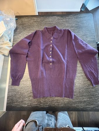 „True Vintage“ Pullover 100% Lammwolle Made in Scotland