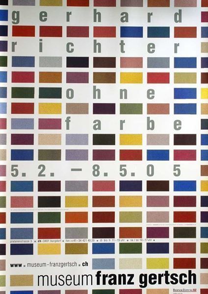Posters & Illustrations: Gerhard Richter, Ohne Farbe – Neuf (Voir description) à Bern par Vintage-Art-Poster