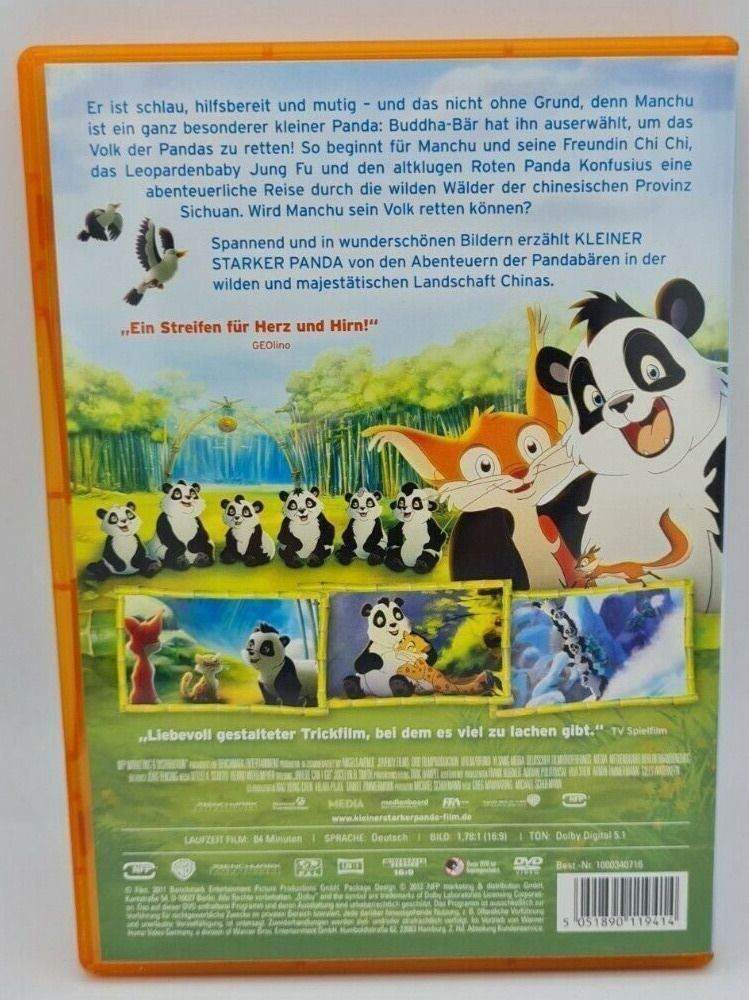 Alle DVDs: Kleiner starker Panda                                 ©'2011 – Neu und originalverpackt aus St. Gallen von elk2021 3