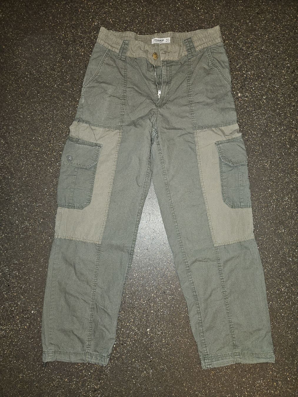 Pull&Bear Pantalons: Hose Pull&Bear Khaki Grösse 36 – Neuf (Voir description) à Anwil par tamoos