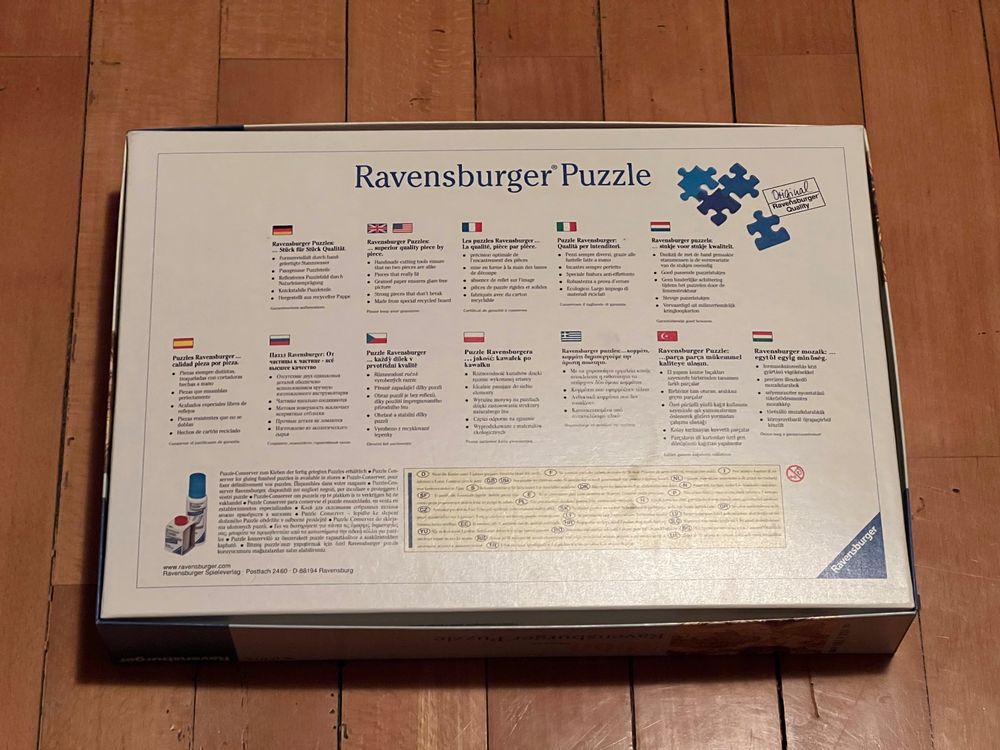 Ravensburger Puzzle Weltkarte - 5000 Teile Mit Sehenswürdigkeiten