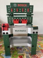 Bosch Werkbank Work-Station Kinder Spielzeug mit Zubehör gut
