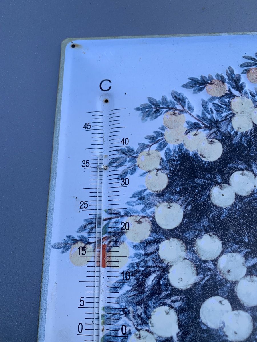 Insegne: Werbeschild Möhl Apfelsäfte, Thermometer defekt – Usato da Dussnang venduto da pml253 2