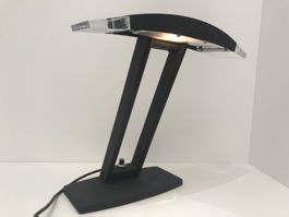 Einzigartige Design Tischleuchte in Acryl aus den 70er