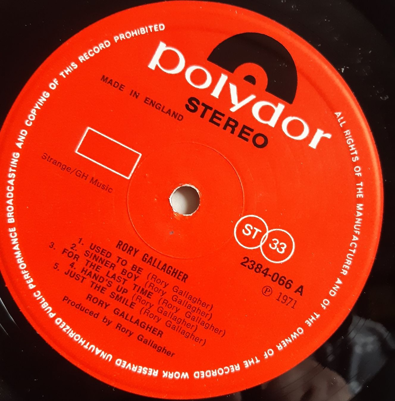 Dischi in vinile: RORY GALLAGHER – Usato da Frick venduto da kyb_yq8h 2