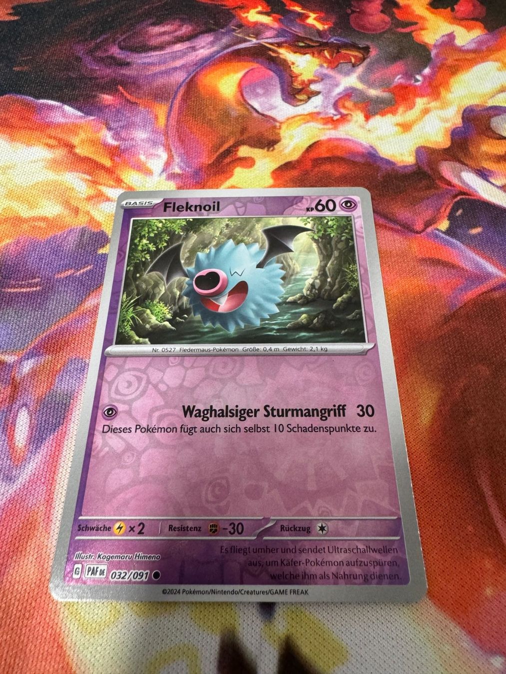 Pokémon Carte collezionabili: Fleknoil (PAF 032) / Reverse Holo / Paldeas Schicksale – Nuovo (secondo la descrizione) da Bülach venduto da CherryBlu