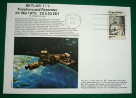 SKYLAB 1+2, Kopplung + Reparatur, 25.05.1973 (Astrophil 32)