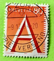 Nr.838 A-Post Marke Stempel 1993 Zürich   
