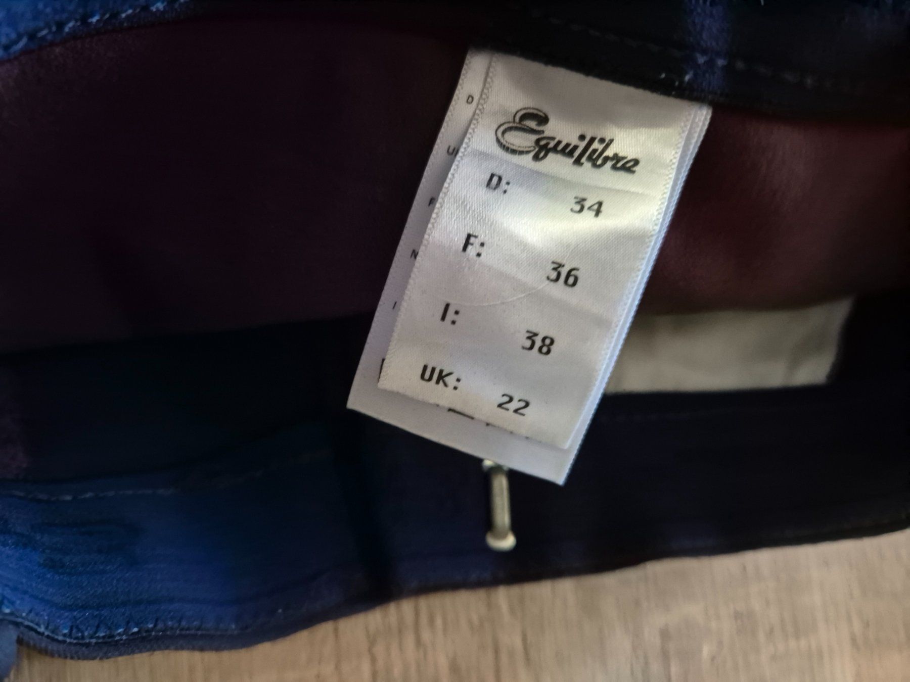 Pantaloni: Equilibre Reithose 34 – Usato da Meggen venduto da Orrinka20 2